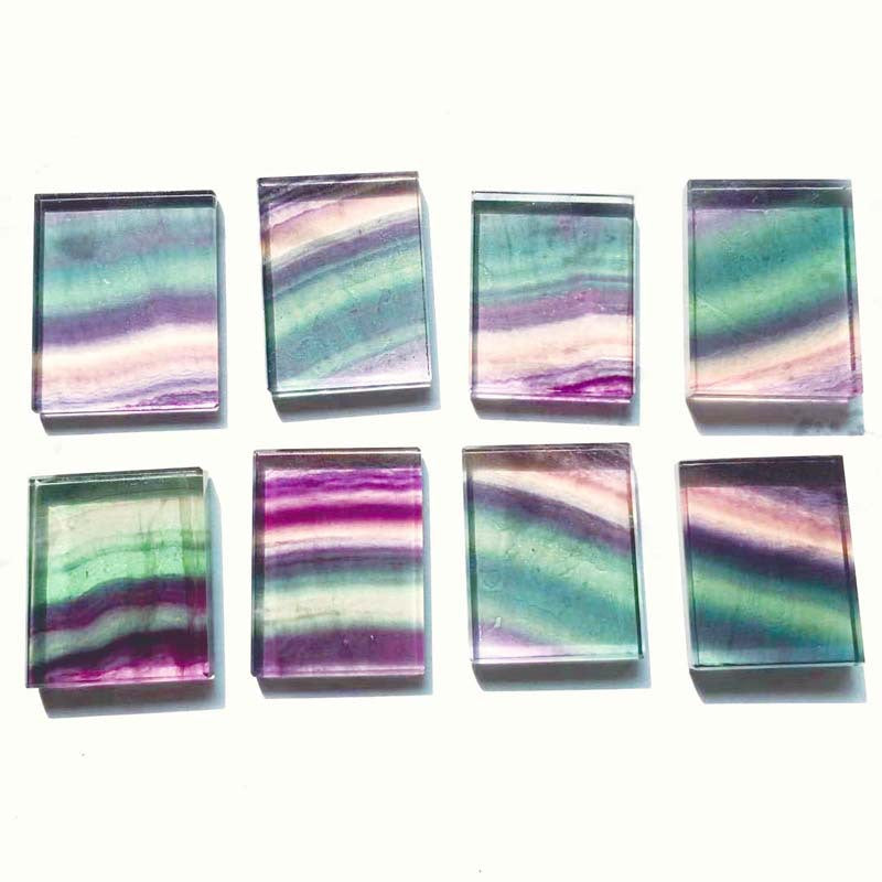 Natural Fluorite Peace Token