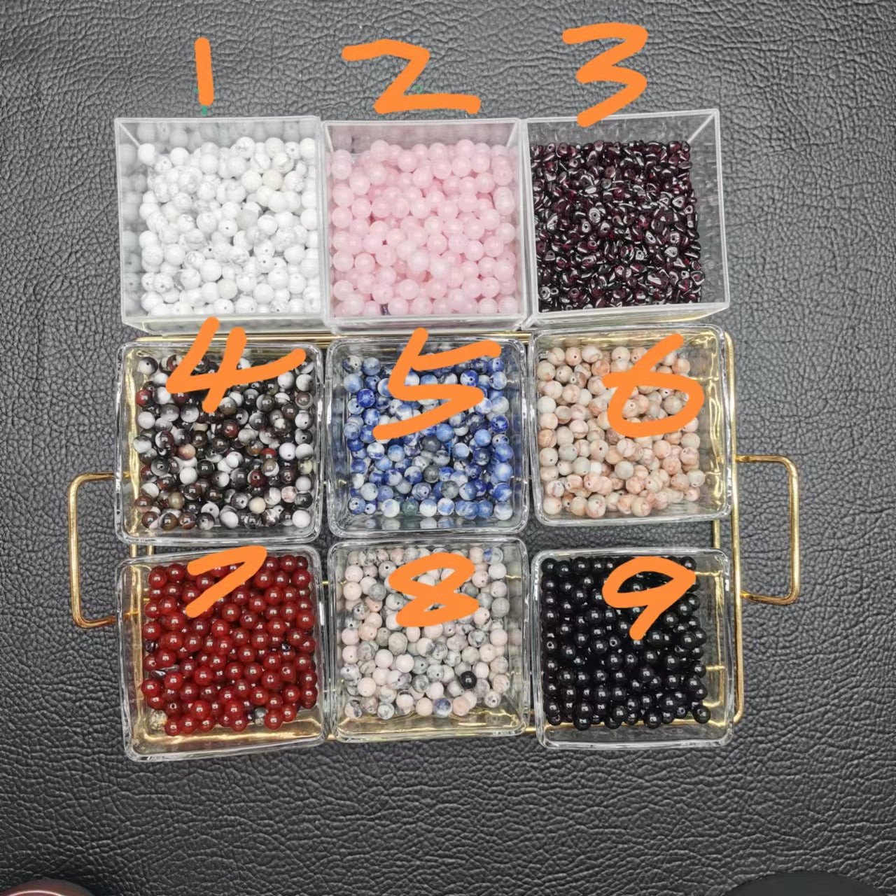 Crystal bead 8mm DIY mystery bag Carrie