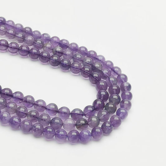 8mm ameythest bead（48 beads）